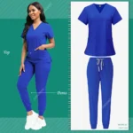 kf-S793d00cdb981465a97dc49970490e079r-Slim-Fit-Women-Scrubs-Sets-Hospital-Medical-Uniforms-Nurses-Accessories-Dental-Clinic-Beauty-Salon-Spa-Workwear